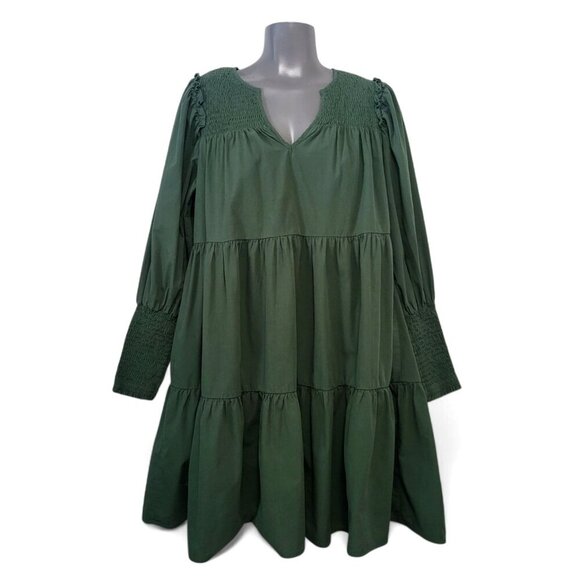 Tuckernuck Pomander Place Ceci Dress Tiered Smocked Mini - Picture 14 of 15